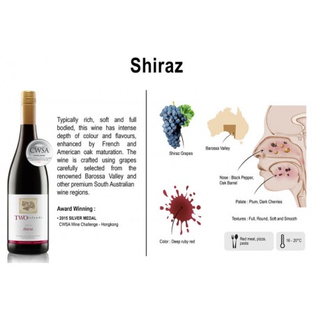 TwoIslands Shiraz 750ml